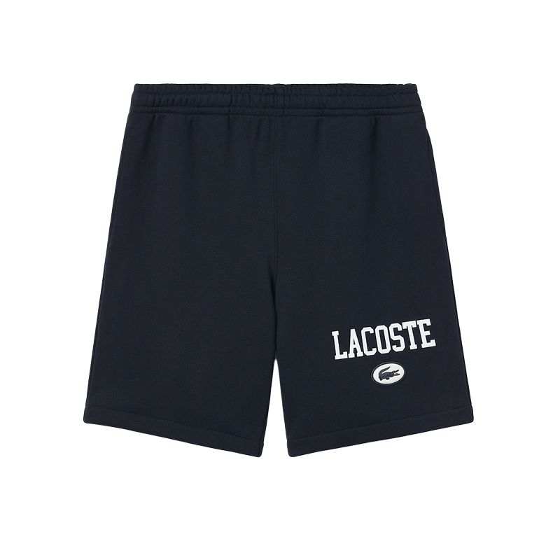 LACOSTE LACOSTE Logo print Organic Cotton Shorts