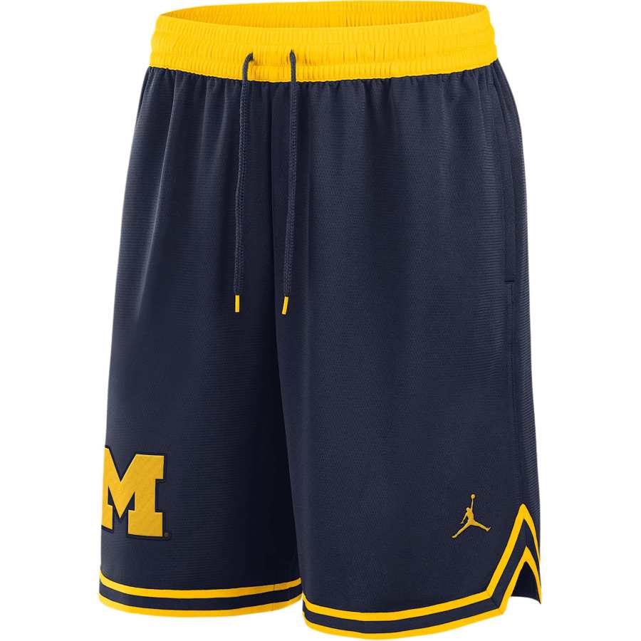 Jordan Jordan Michigan Wolverines Basketball Men's Jordan Brand Dri FIT College Shorts