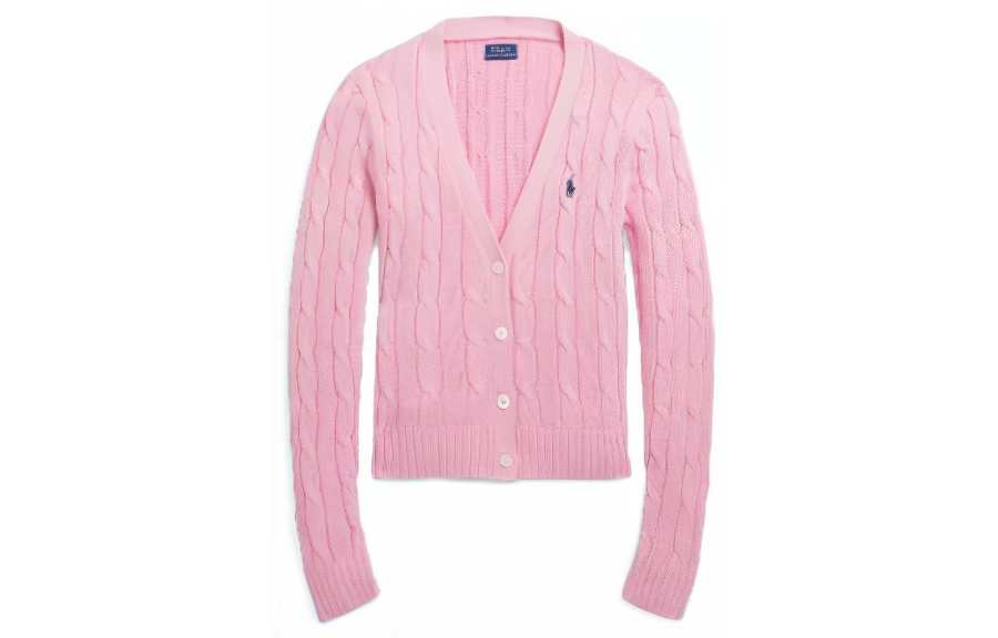 Polo Ralph Lauren SS23 Knitwear Slim Fit Women's Pink