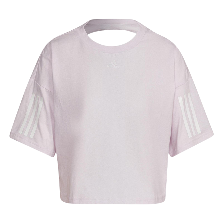 Adidas Adidas T Shirts Women's Pink Crew Neck Moderate