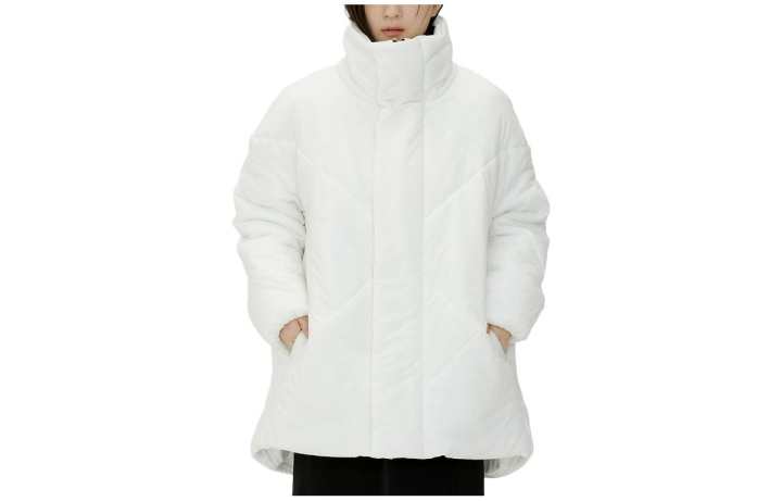 New Balance New Balance Jackets Women's White Stand Collar Moderate Other