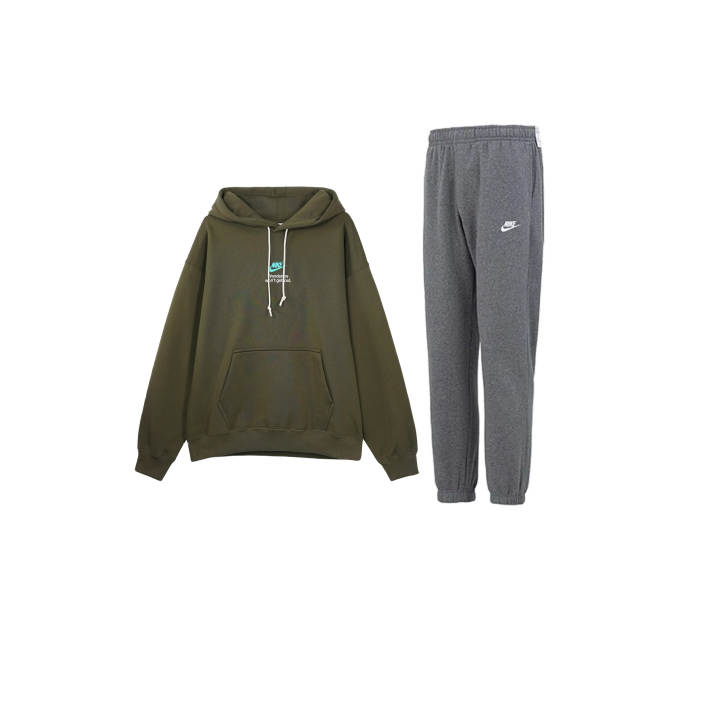 Nike Nike Sweatshirt Sets Men's Hooded Thickened