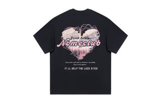 NOME T Shirts Unisex Crew Neck Moderate Straight Fit