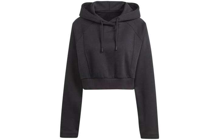 Adidas Adidas Sweatshirts Women's Black Hooded Moderate Other