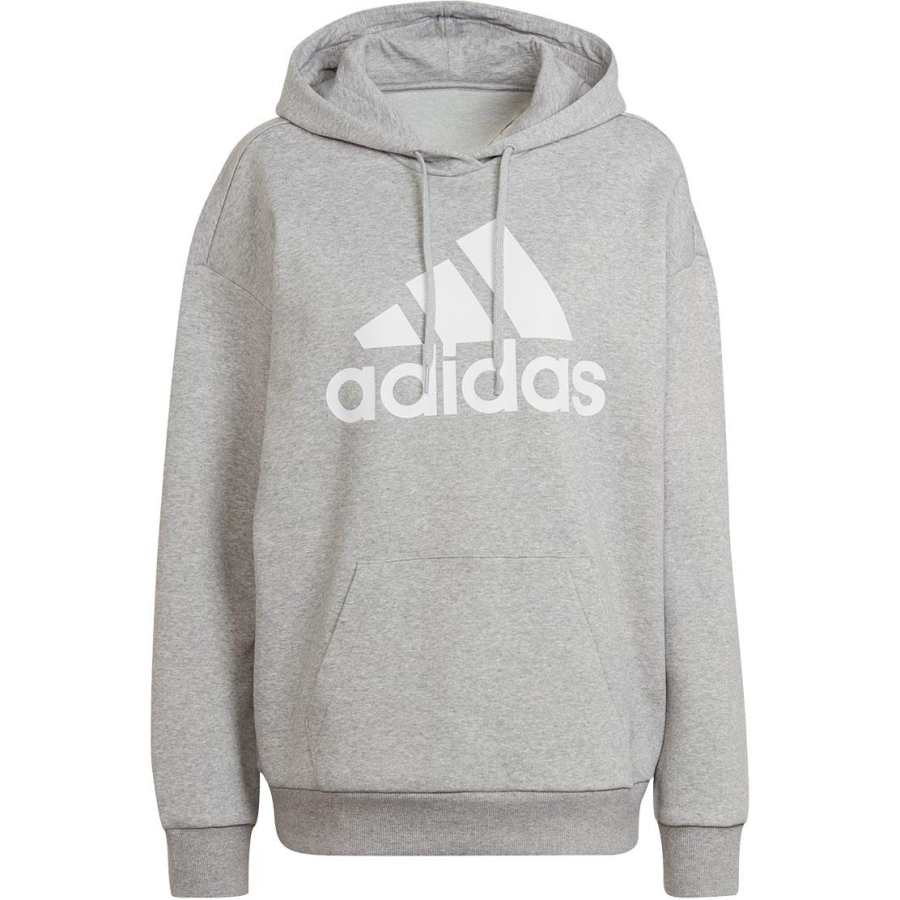 Adidas Adidas Sweatshirts Women's Gray Hooded Moderate Other