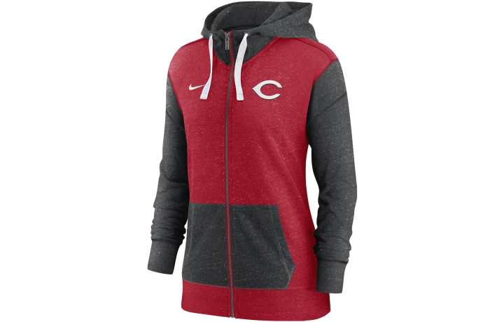 Nike Nike Sweatshirts Women's Black Red Hooded Moderate Regular