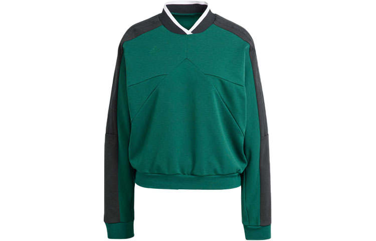 Adidas Adidas Sweatshirts Women's Forest Green V Neck Moderate Other