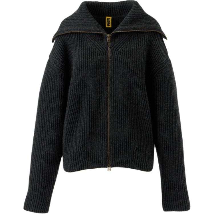 Onitsuka Tiger WS KNIT TOP Knitwear Women's Dark Gray