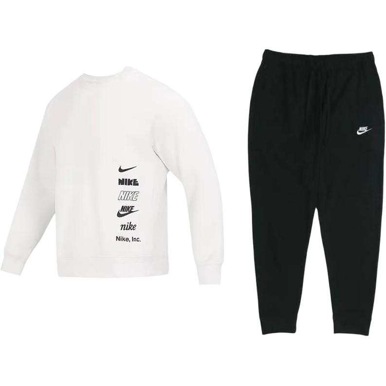 Nike Nike Casual Sportswear Men's Crew Neck Thickened And Fleece Lined