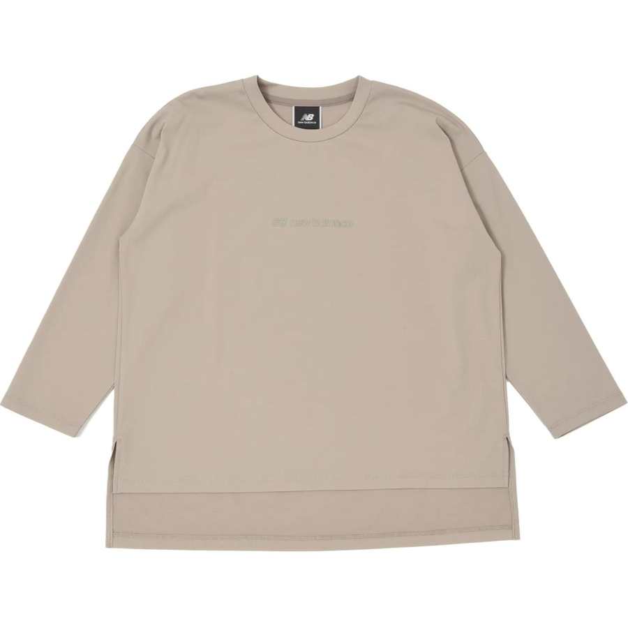 New Balance New Balance Met24 Drop Shoulder Sleeve T Shirt Women's Pottery