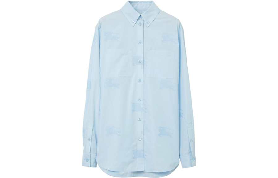 Burberry SS23 Shirt Women's Blue