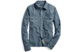 Double RL Shirts Women's Blue Moderate