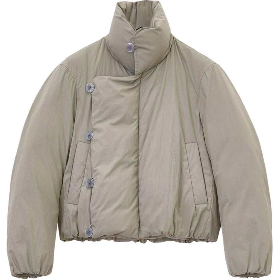 Lemaire Lemaire Short Puffer Blouson 'Desert Sage'