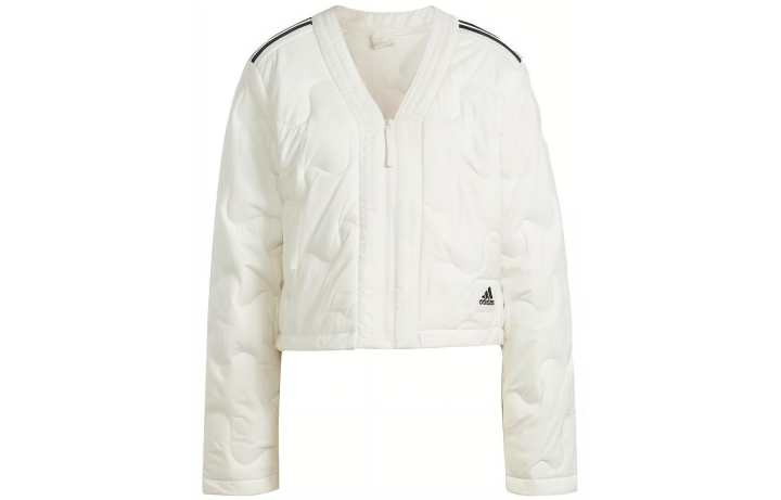 Adidas Adidas Nuganic Crop Light Insulation Jacket Jackets & Coats Women's White