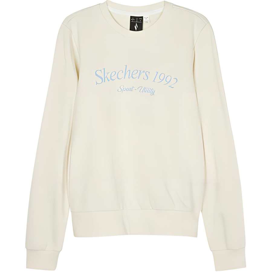 Skechers Sports Life Collection Sweatshirt Women's Tofu White