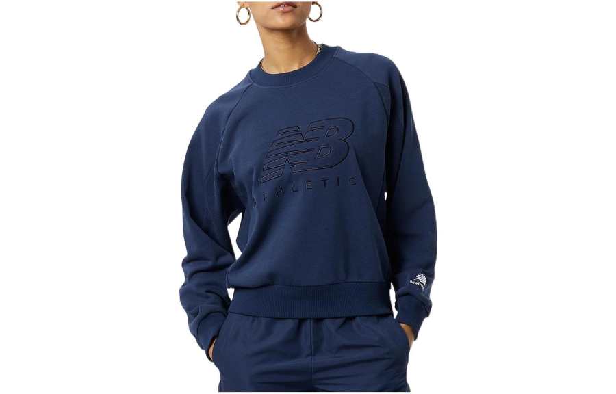 New Balance New Balance Sweatshirts Women's Blue Crew Neck Moderate Other