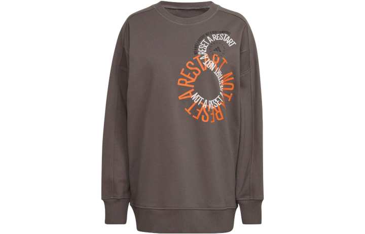 Adidas Adidas X Stella McCartney Collaboration Collection Sweatshirt Women's Brown