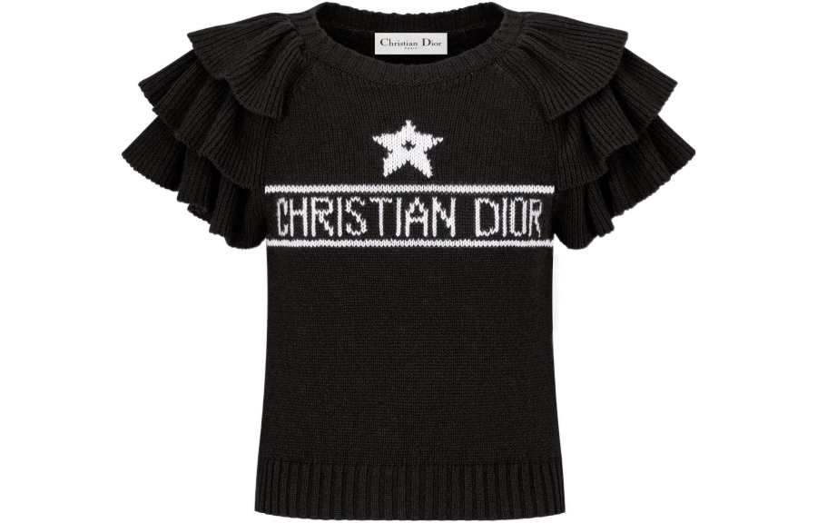 DIOR SS23 Cashmere Sweater Women's Black