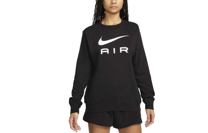 Nike Nike Sweatshirts Women's Black Crew Neck Moderate Regular