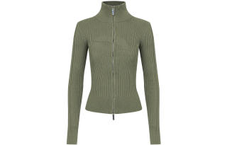 APEA Knitwear Women's Half Turtleneck Moderate Cardigan