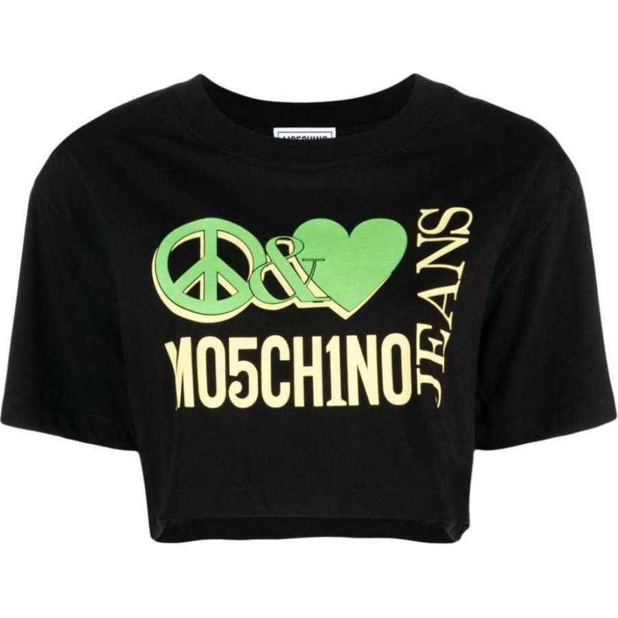 Moschino logo-print cotton T-shirt