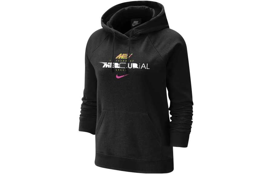 Nike Nike Sweatshirts Women's Black Hooded Moderate Other