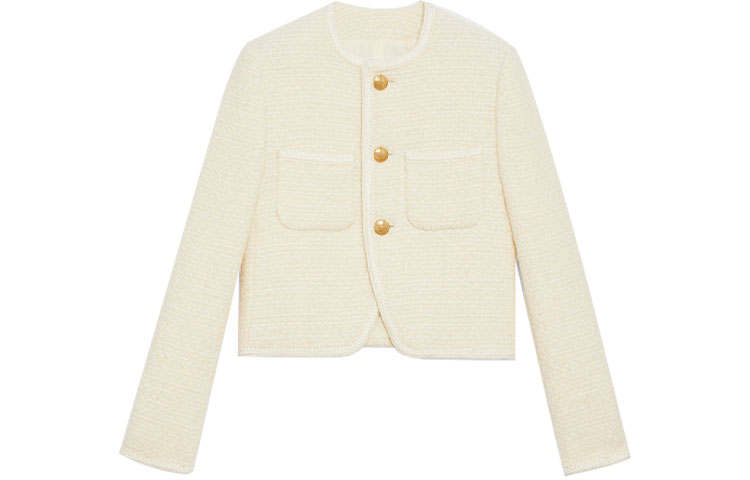 CELINE CELINE Jackets & Coats Women's Ivory White