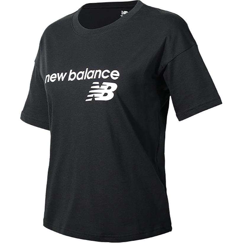 New Balance New Balance Drop Shoulder Sleeve T Shirt Women's Black