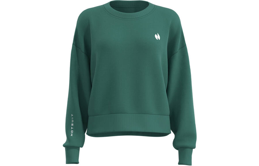 HOTSUIT Sweatshirts Women's Crew Neck Moderate Regular