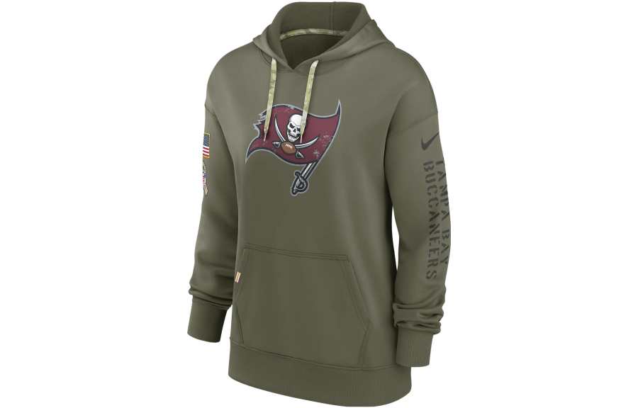 Nike Nike Tampa Bay Buccaneers Salute to Service Sideline Women's Nike Dri-FIT Nfl Pullover Hoodie