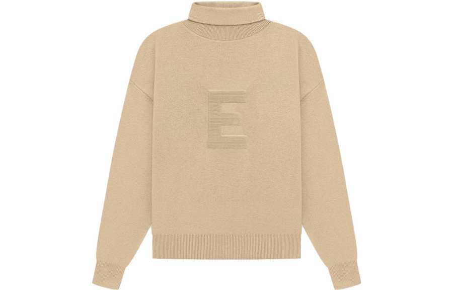 Fear Of God Essentials logo-appliqué turtleneck sweater