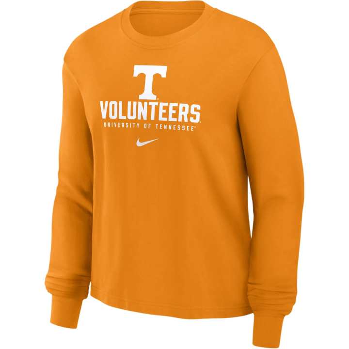 Nike Nike Tennessee Volunteers Primetime University Boxy Women's Nike College Long Sleeve T Shirt