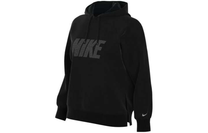 Nike Nike Sweatshirts Women's Black Hooded Moderate Regular