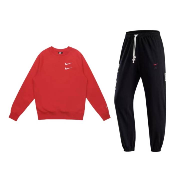 Nike Nike Sweatshirt Sets Men's Crew Neck Moderate
