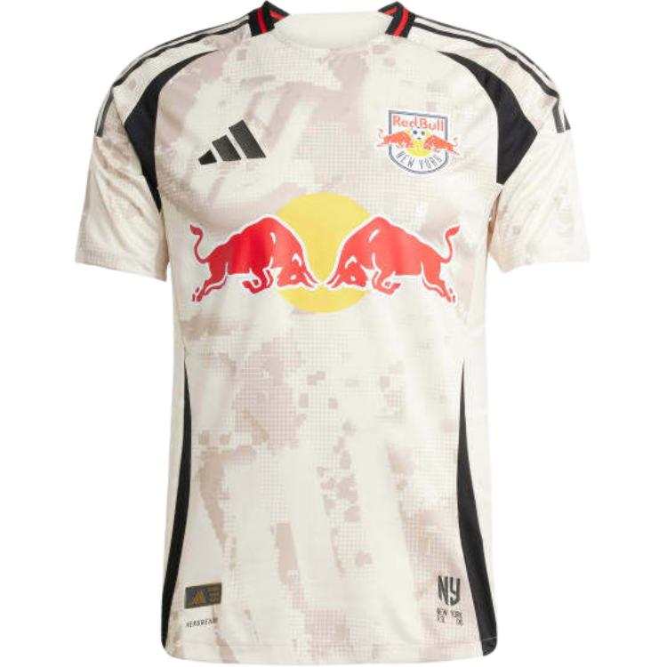 Adidas Adidas New York Red Bulls Soccer Jersey Player Edition Men's Ivory