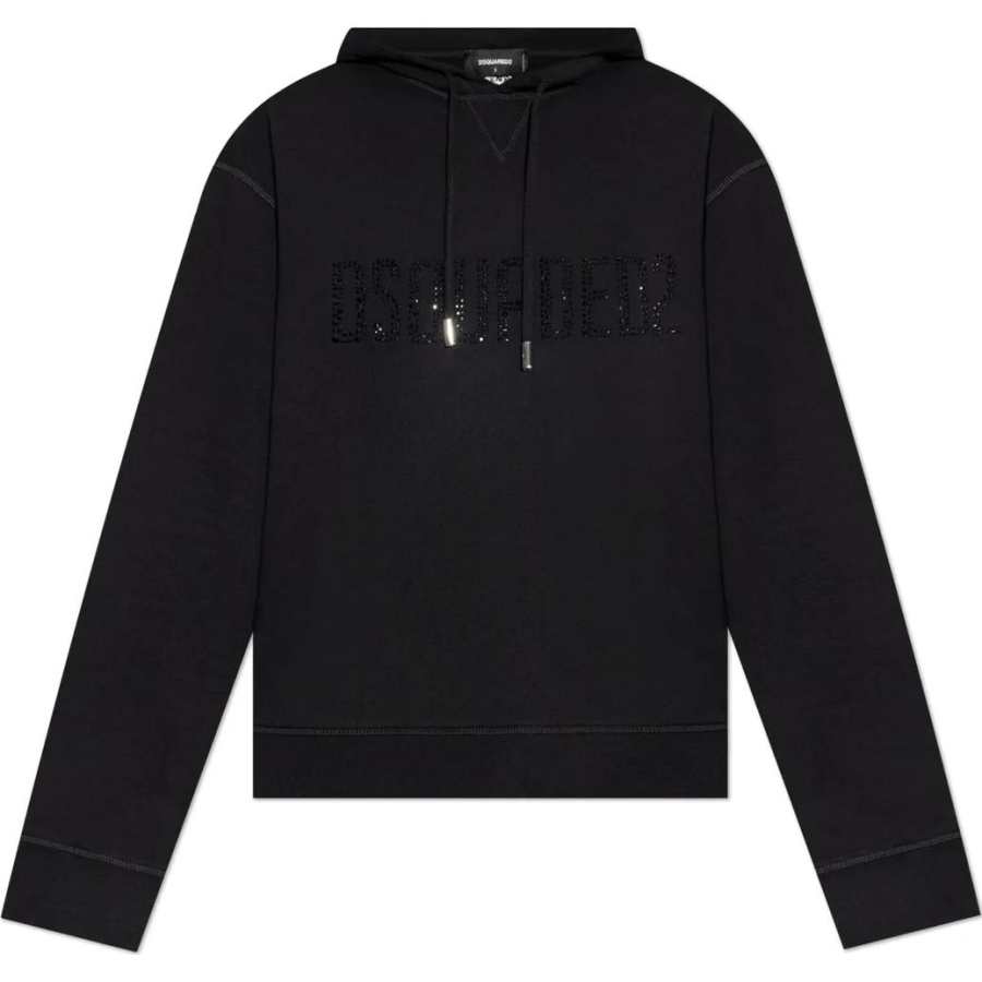 DSQUARED 2 DSQUARED 2 Embellished Drawstring Hoodie
