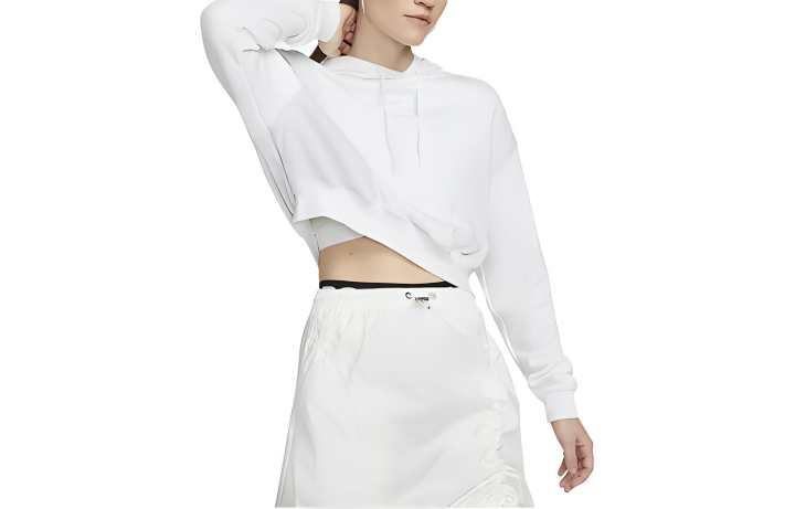 Nike Nike Sweatshirts Women's White Hooded Moderate Regular