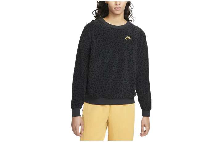 Nike Nike Sweatshirts Women's Black Crew Neck Moderate Regular