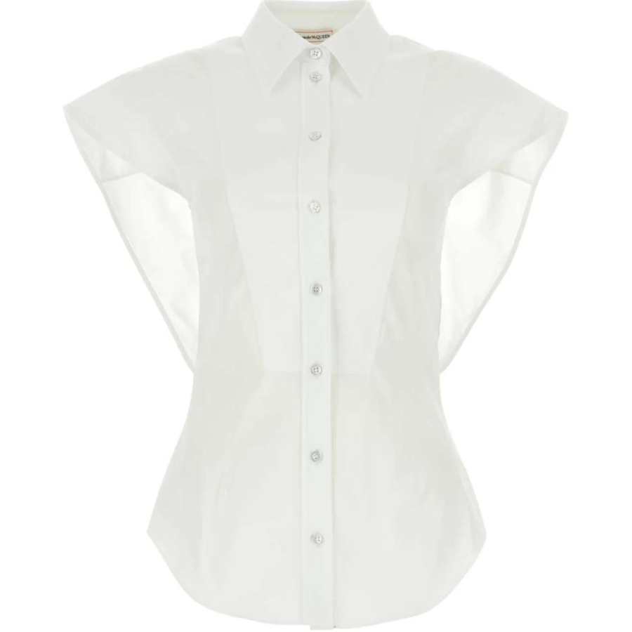 Alexander McQueen Tapered Waist Buttoned Shirt