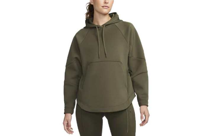 Nike Nike Sweatshirts Women's Olive Hooded Moderate Regular