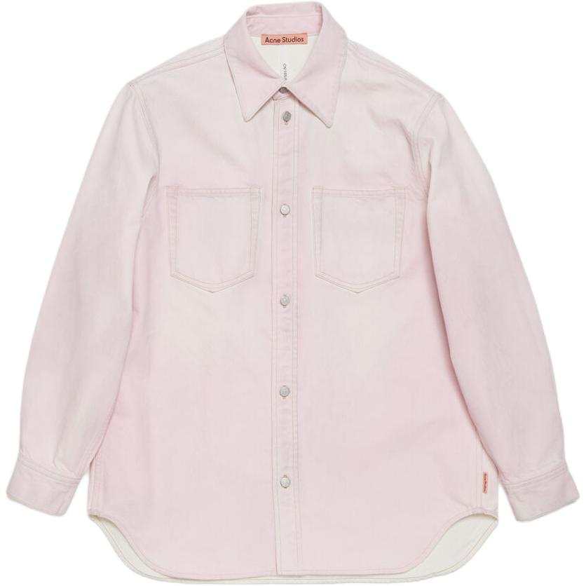 Acne Studios Acne Studios Curved Hem Buttoned Shirt