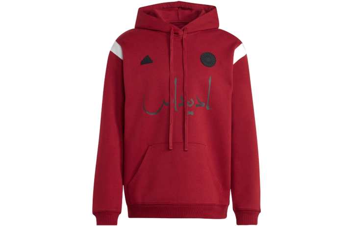 Adidas Adidas Sweatshirts Women's Red Hooded Moderate Regular