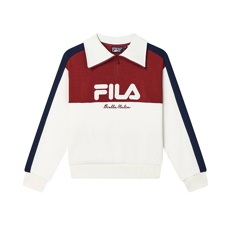 FILA ORIGINALE Sweatshirt Women's Fresh Ivory