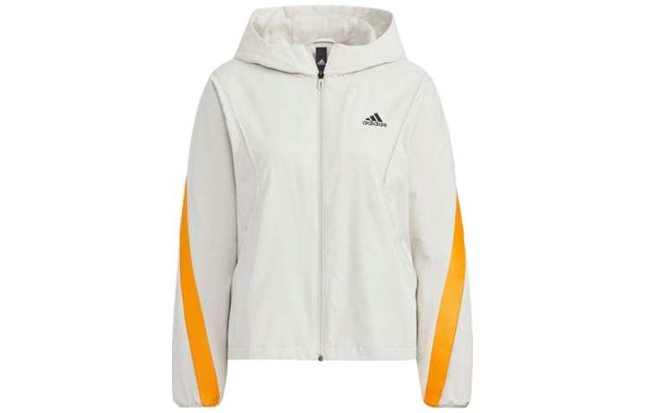 Adidas Adidas Jackets Women's White Hooded Moderate Other