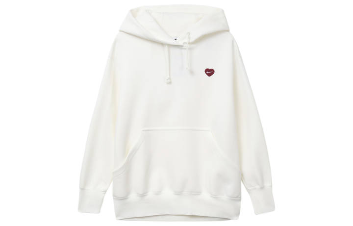 Nike Nike Sweatshirts Women's Sail White Hooded Moderate Regular