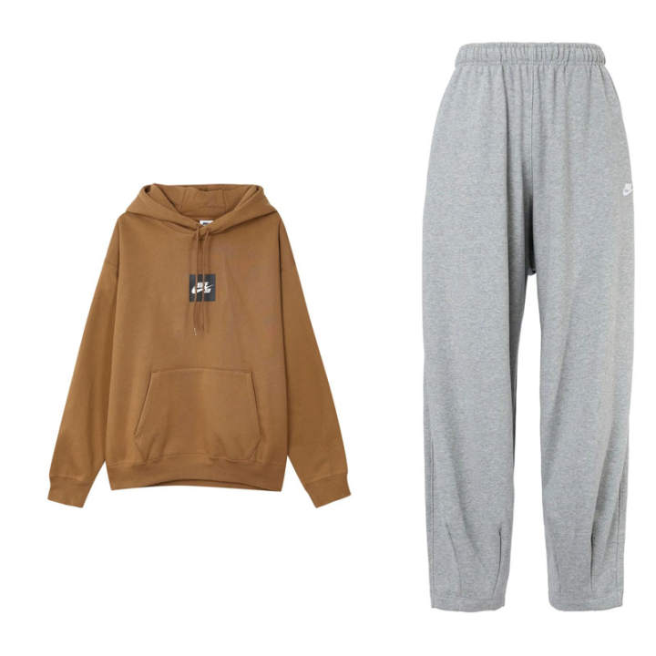 Nike Nike Sweatshirt Sets Men's Hooded Moderate