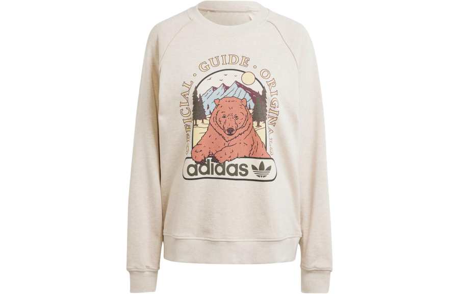 Adidas Originals Sweatshirt Women's Light Khaki