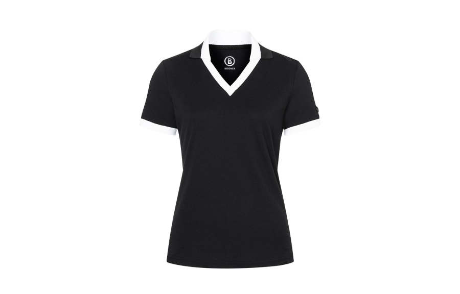 BOGNER Polo Shirts Women's V Neck Moderate Straight Fit