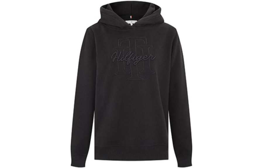 Tommy Hilfiger Embroidered-logo Cotton Hoodie