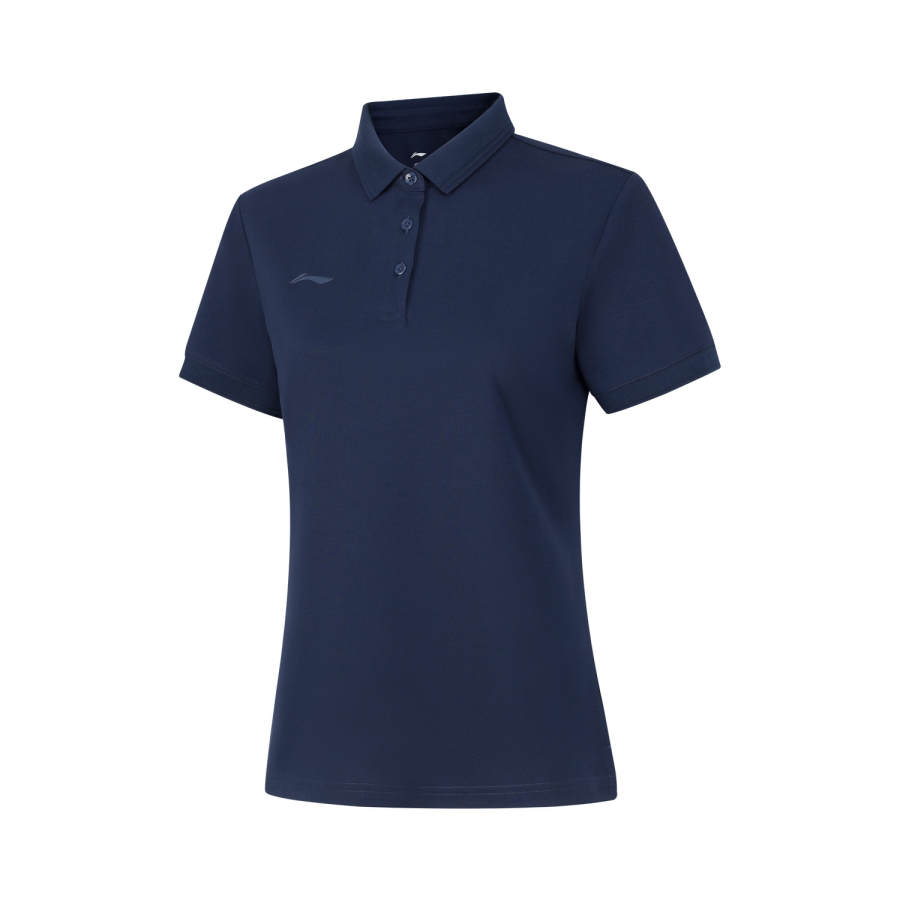 Li-Ning Li Ning Polo Shirt Women's Dark Ship Blue